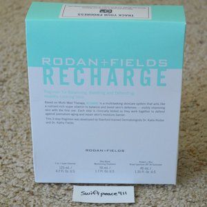 Rodan Fields RECHARGE Regimen Kit SEALED EXP 07/21